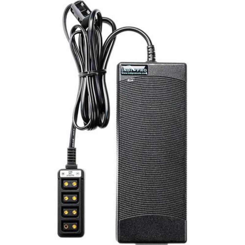 12V Power Supply with 4 Female D-Tap Outputs (8',10A)