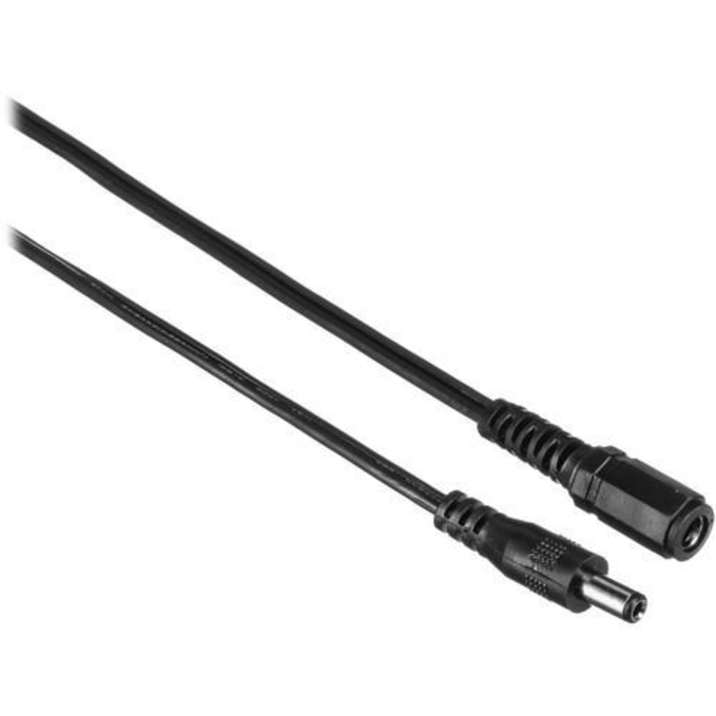 2.5mm Male Power Cable to 2.5mm Female Extension Cable (72", Non-Regulated)