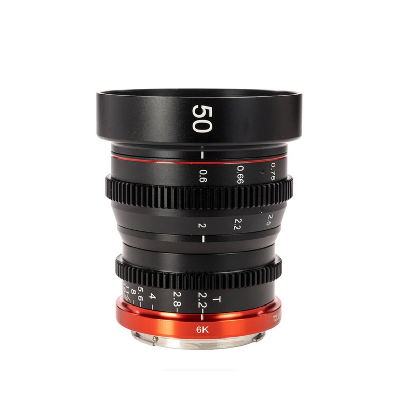 Meike 50mm T2.2 Super 35 Cinema Prime Lens (Canon RF)