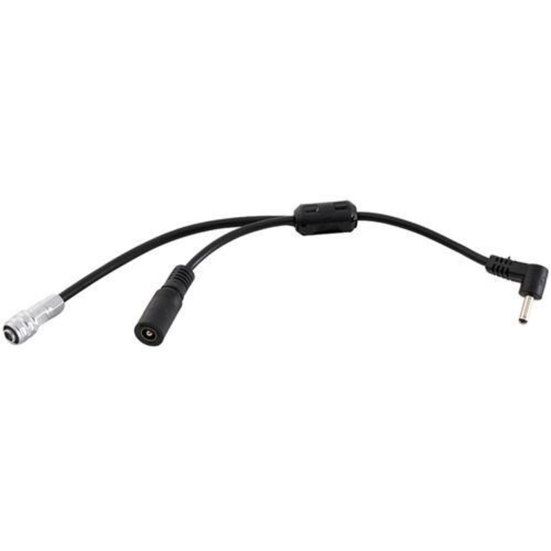 Micro DC Male connector to 2.5mm Female Output and 2-Pin Connector for BMPCC 4K/6K/6K Pro/6k G2 ( For Tilta nucleus focus handle)