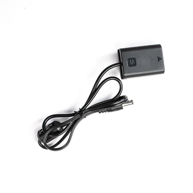 Open Box 2.5mm to Sony NP-FW50 Dummy Battery (24", Non-Regulated)