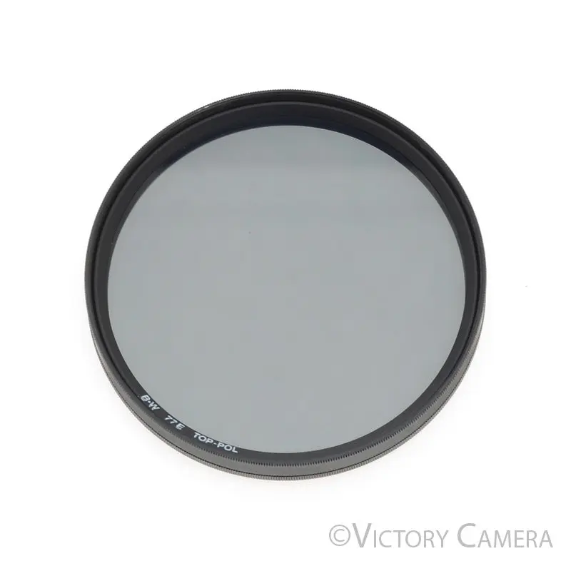 B+W 77mm 77E Top-Pol Polarizing Filter w/ Case [MINT-]