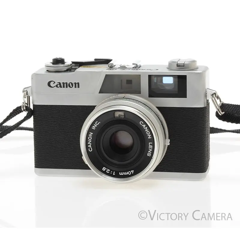 Canon Canonet 28 35mm Rangefinder Camera w/ 40mm f2.8 Lens -New Seals- [EXC-]