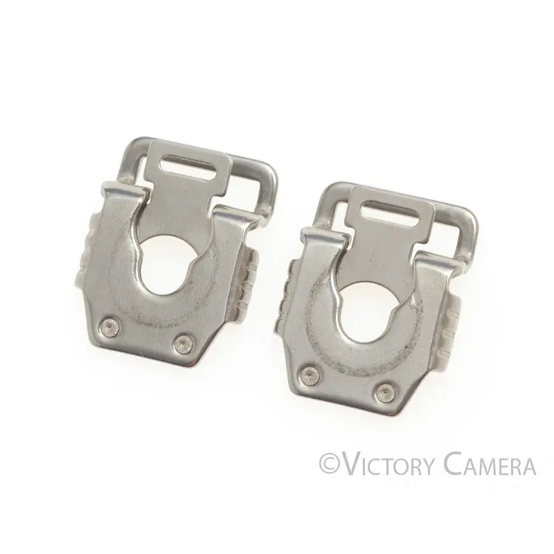 Mamiya 645 m645 QR Quick Release Strap Lugs (works w/ winder) [EXC+]
