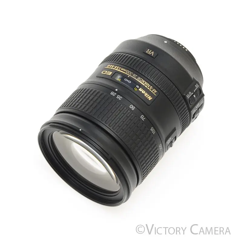 Nikon Nikkor AF-S 28-300mm f3.5-5.6 G ED VR Zoom Lens  [MINT-]