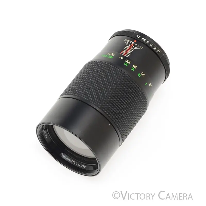 Vivitar 200mm f3.5 Telephoto Prime Lens for Pentax M42 Screw Mount [EXC+]