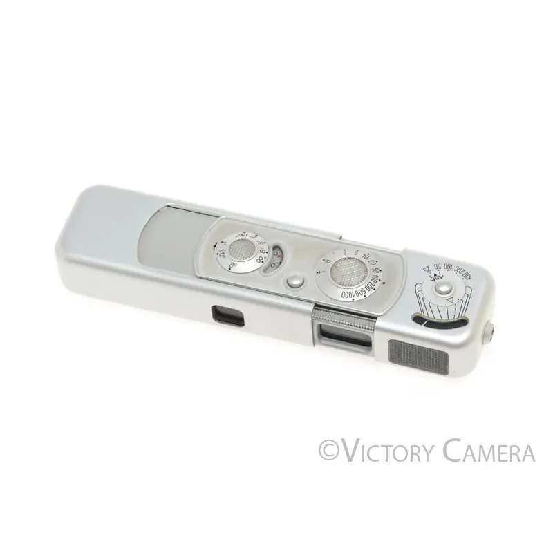 Minox B Subminiature Spy Camera w/ 15mm f3.5 Lens, Case & Chain