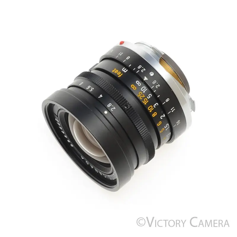 Leica Elmarit-M 28mm f2.8 V2 M Mount Wide Angle Prime Lens [EXC]