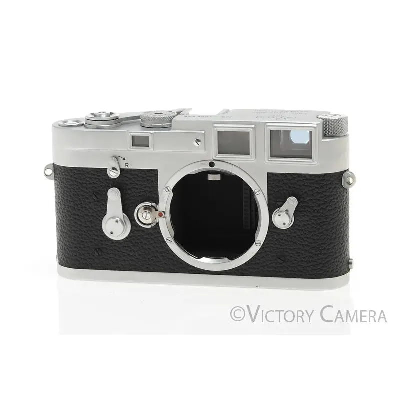 Leica M3 SS (Single Stroke) Chrome 35mm Rangefinder Camera Body [EXC+]