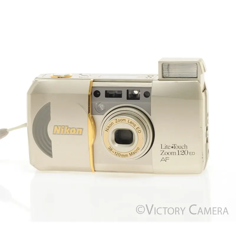 Nikon Lite Touch Zoom 120 ED 35mm Point & Shoot Film Camera [EXC+]