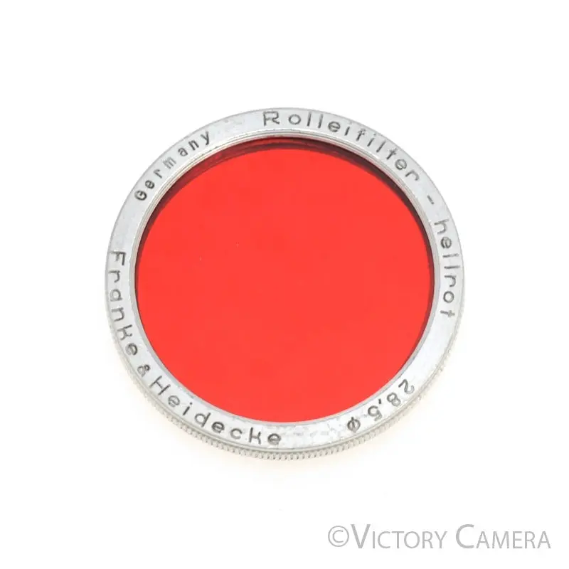Rollei Rolleiflex Hellrot Red Lens Filter Bay I 28.5mm [GOOD]