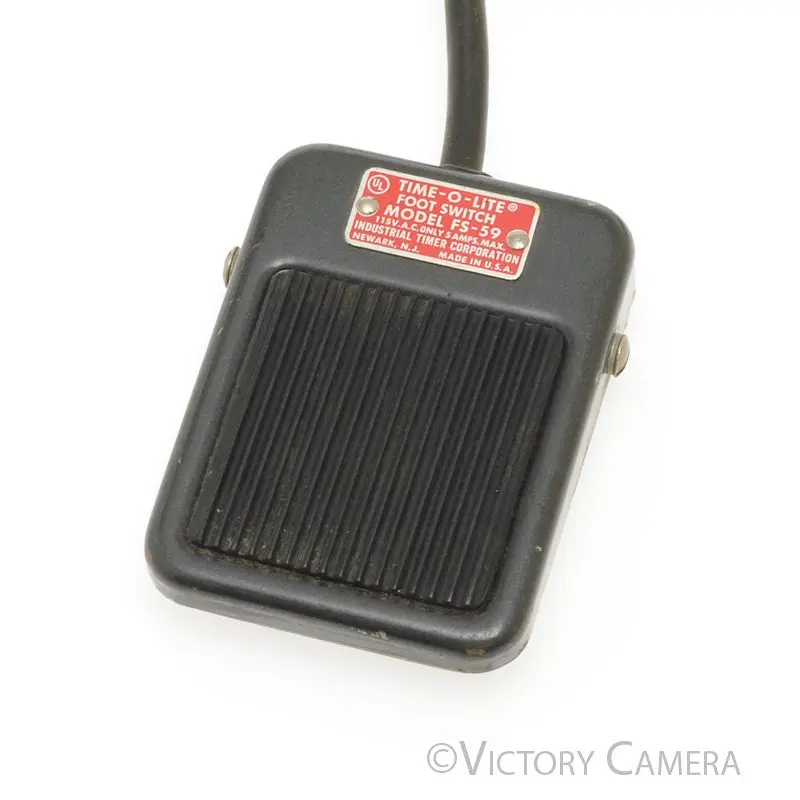 Time-O-Lite Foot Switch Model FS-59 [EXC]