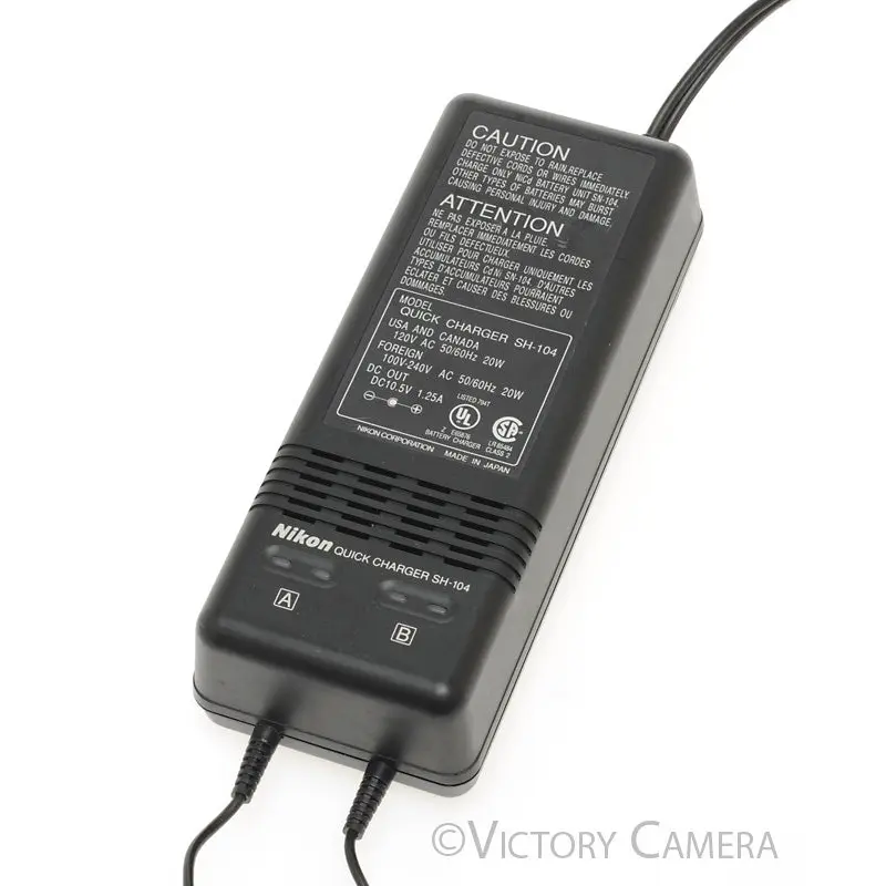 Nikon Quick Charger SH-104 Battery Charger for SN-104 [EXC]