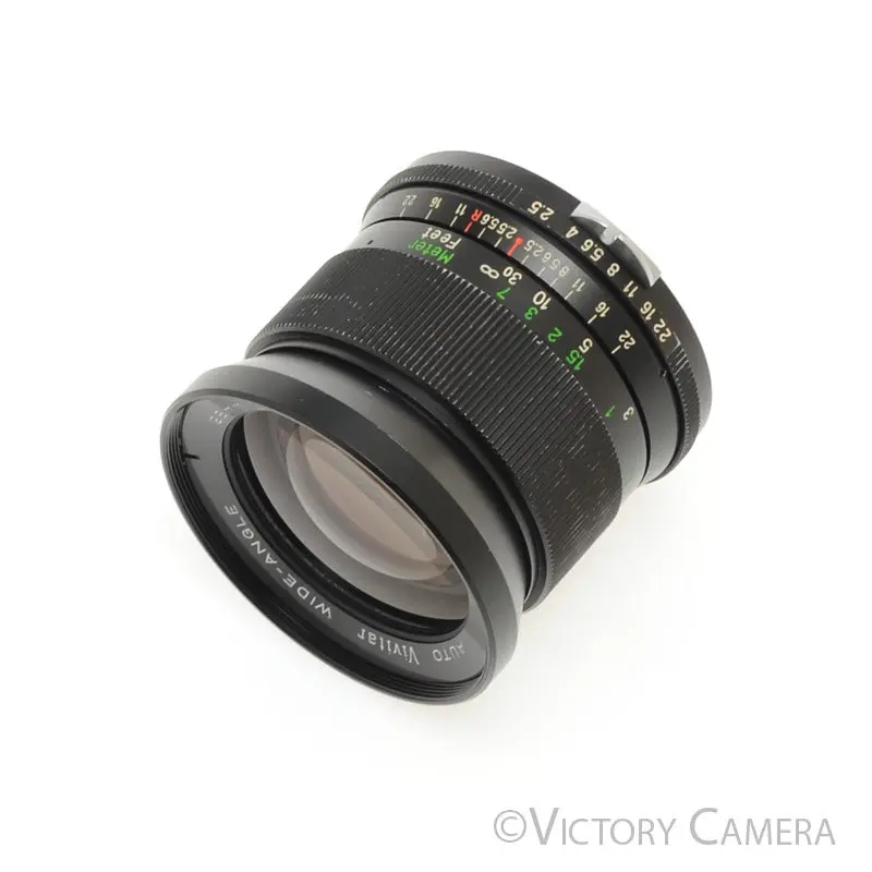Vivitar 28mm F2.5 Auto Wide-Angle Prime Lens for Nikon Non-AI [EXC]
