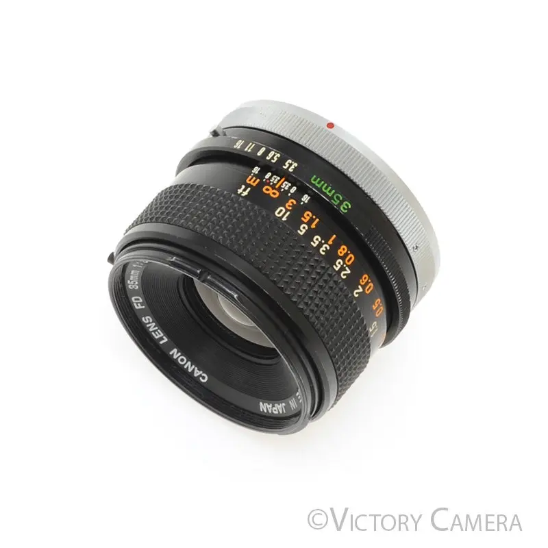 Canon FD 35mm f3.5 Wide Angle Prime Lens [EXC+]