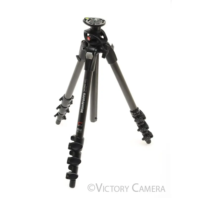 Manfrotto 190CXPRO4 Carbon Fiber Tripod Legs ~63" Tall [MINT-]