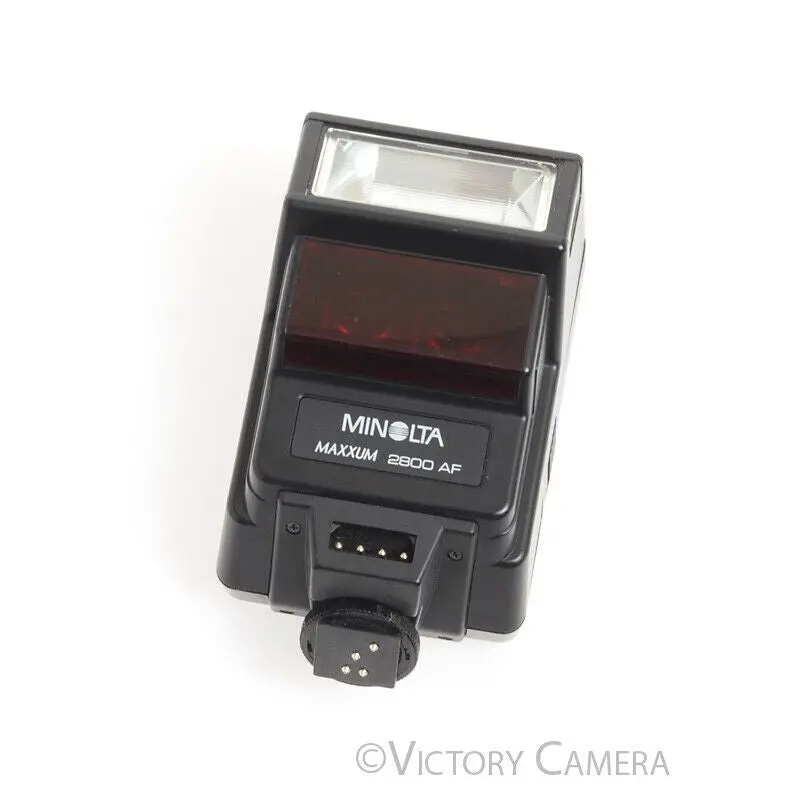 Minolta Maxxum 2800AF External Flash for Film Cameras  [EXC+]