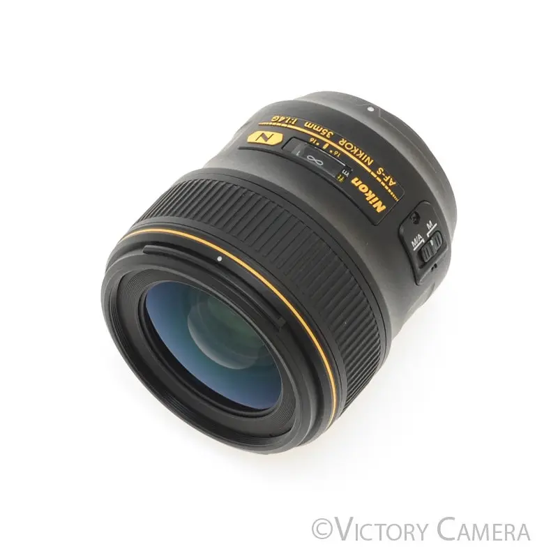 Nikon Nikkor AF-S 35mm f1.4 G N FAST Wide Angle Prime Lens [MINT]