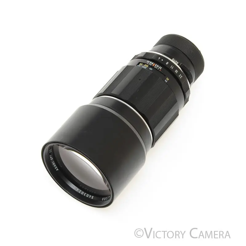 Pentax SMC Takumar 300mm f4 Telephoto Prime Lens for M42 Screw Mount [EXC+]