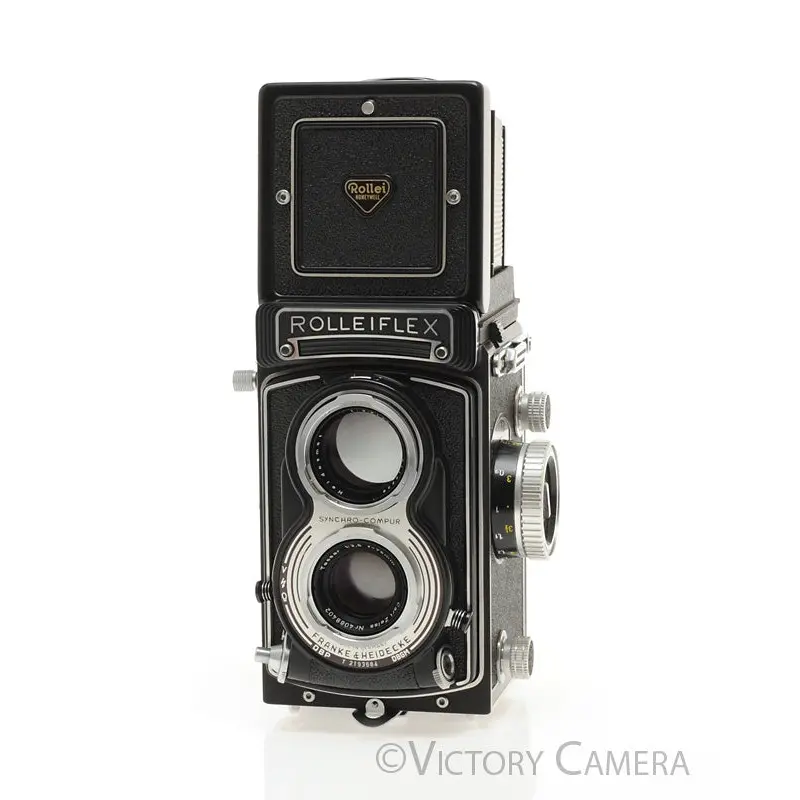 Rollei Rolleiflex T TLR Medium Format Film Camera w/ Zeiss 75mm f3.5  [EXC]