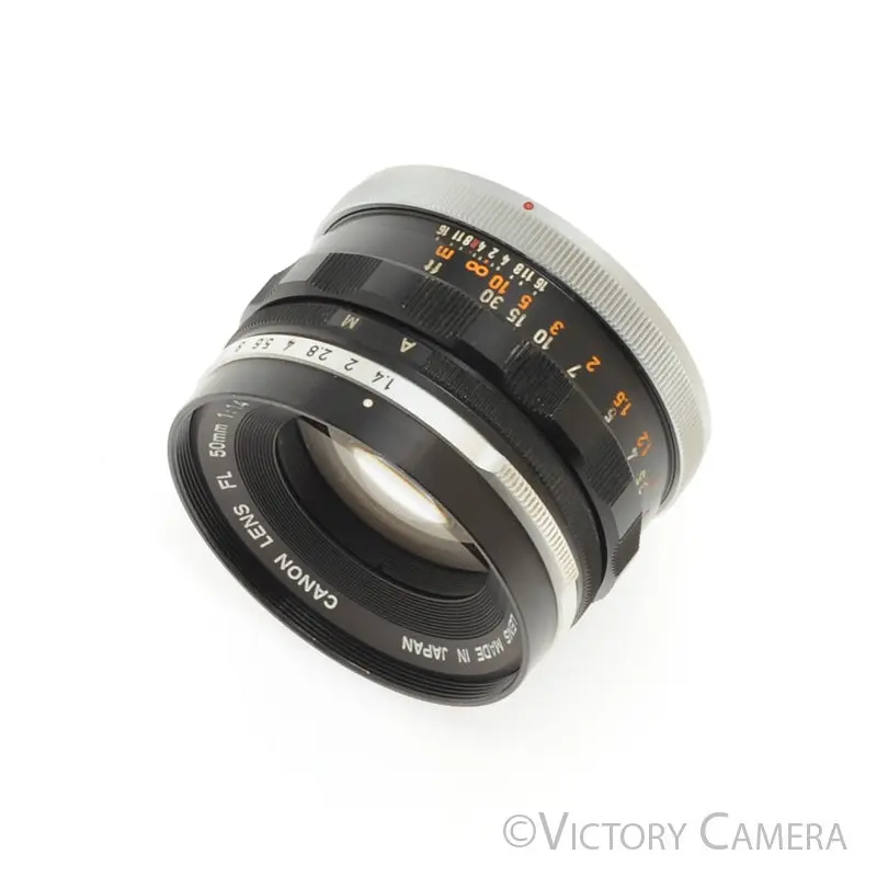 Canon FL 50mm f1.4 Manual Focus Prime Lens [EXC]