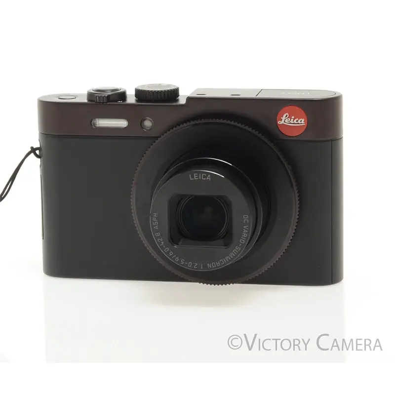 Leica C Typ 112 12.1MP Dark Red Digital Point & Shoot Camera [MINT-]