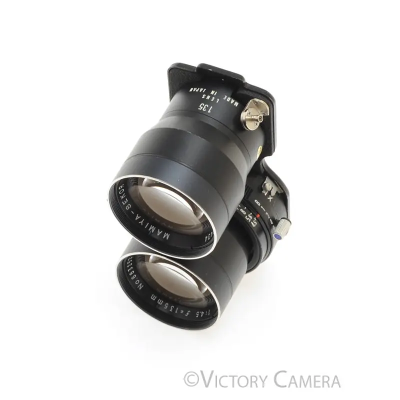 Mamiya 135mm f4.5 TLR Portrait  Lens for C330 C220 [EXC]