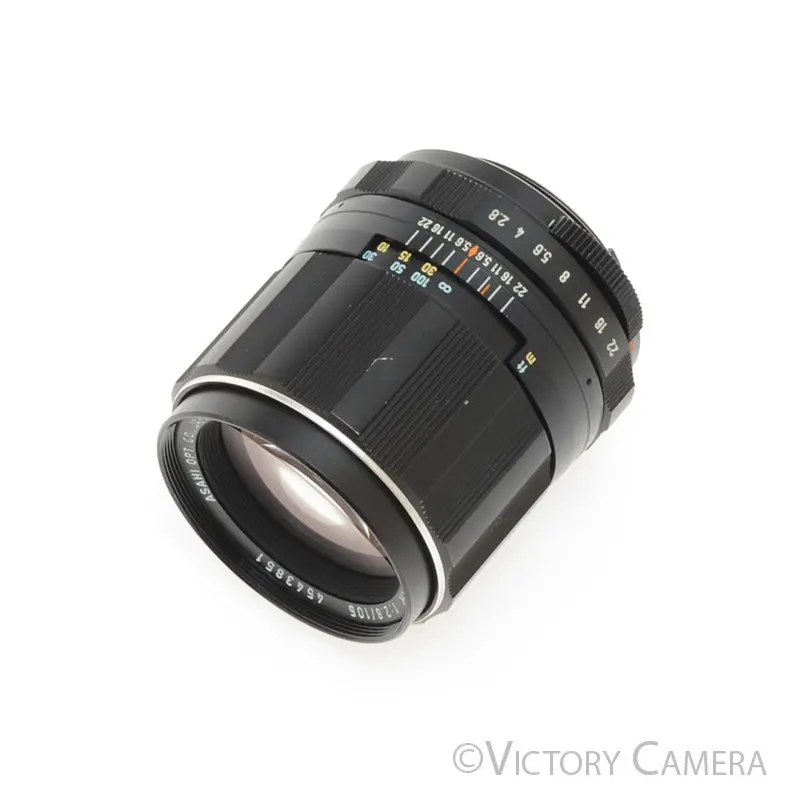 Pentax Super Takumar 105mm f2.8 Telephoto Lens for M42 Screw Mount [EXC+]