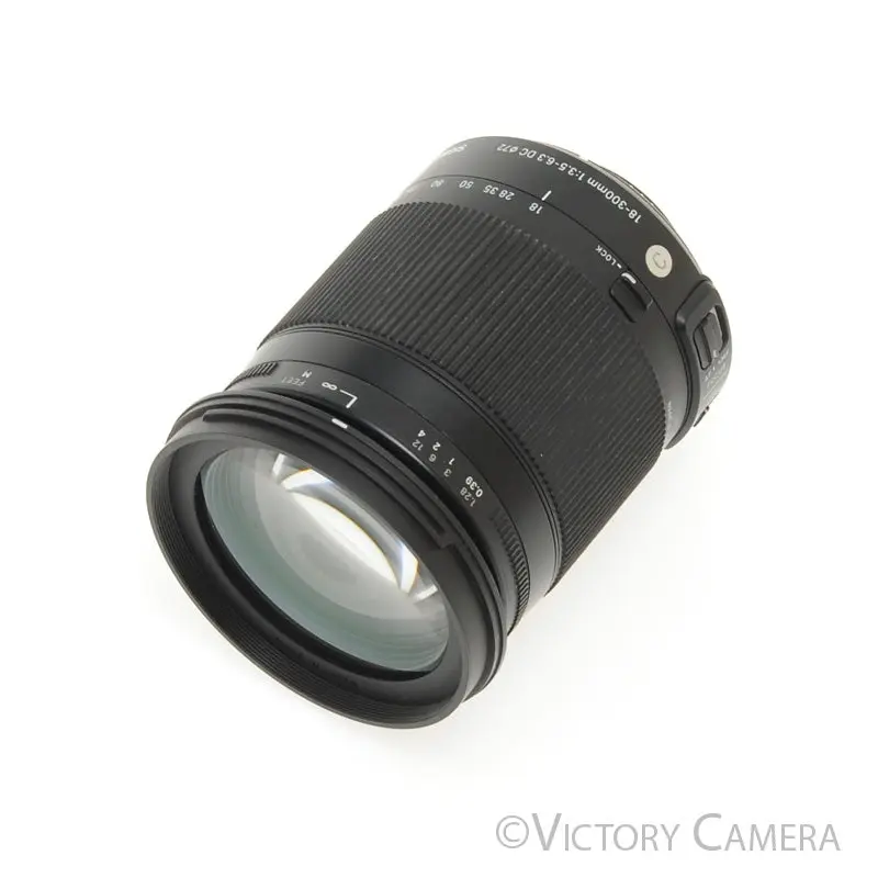 Sigma Contemporary 18-300mm f3.5-6.3 DC Zoom Lens for Nikon  [EXC]