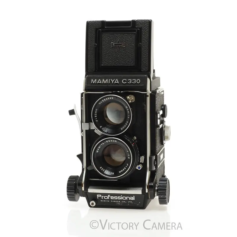 Mamiya C330 TLR 6x6 Camera w/ 80mm f2.8 Blue Dot Lens -New Seals- [EXC+]