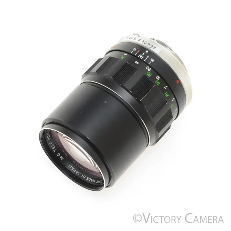 Minolta MC Tele Rokkor-X PF 135mm f2.8 Prime Lens w/ Case [EXC]