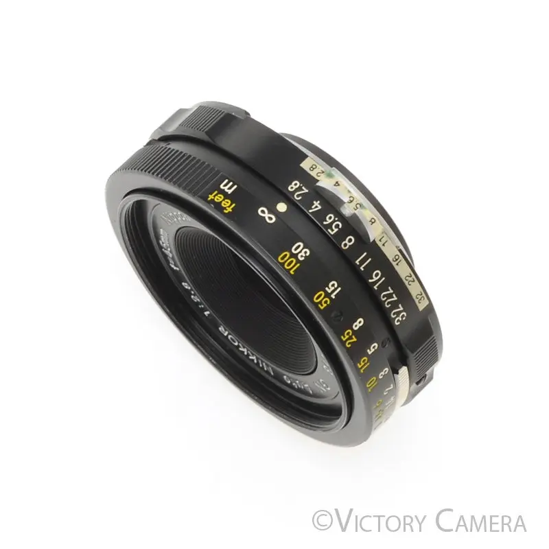 Nikon 45mm f2.8 GN Guide Number AI'd Prime Lens [EXC]
