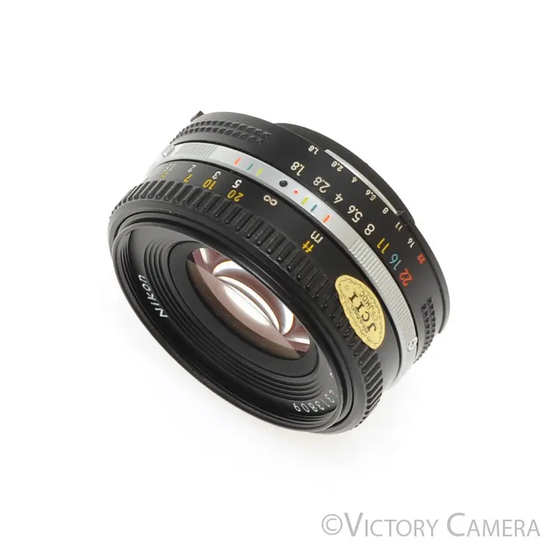Nikon Nikko 50mm F1.8 AI-S Lens (pancake version) [EXC]