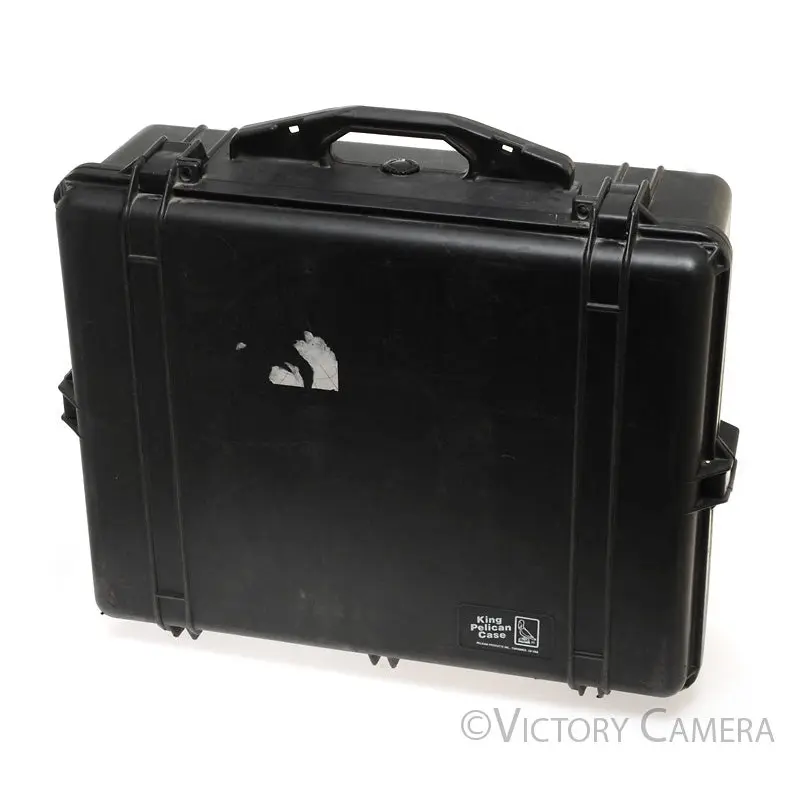 Pelican King Case (Early 1600 ) Black, Top foam, (22" x 17" x 8")  [GOOD]