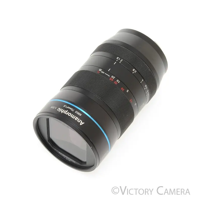 SIRUI 75mm f1.8 1.33x Anamorphic Lens for Sony APS-C  [EXC]