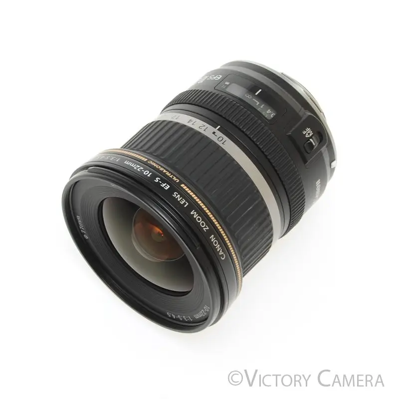 Canon EF-S 10-22mm f3.5-4.5 USM Wide Angle Zoom Lens w/ Shade [MINT-]
