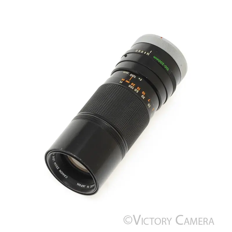 Canon FD 100-200mm f5.6 S.C. Manual Focus Telephoto Zoom Lens [EXC]