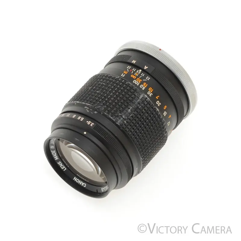 Canon FL 135mm F3.5 Telephoto Prime Lens for FD Mount [EXC+]