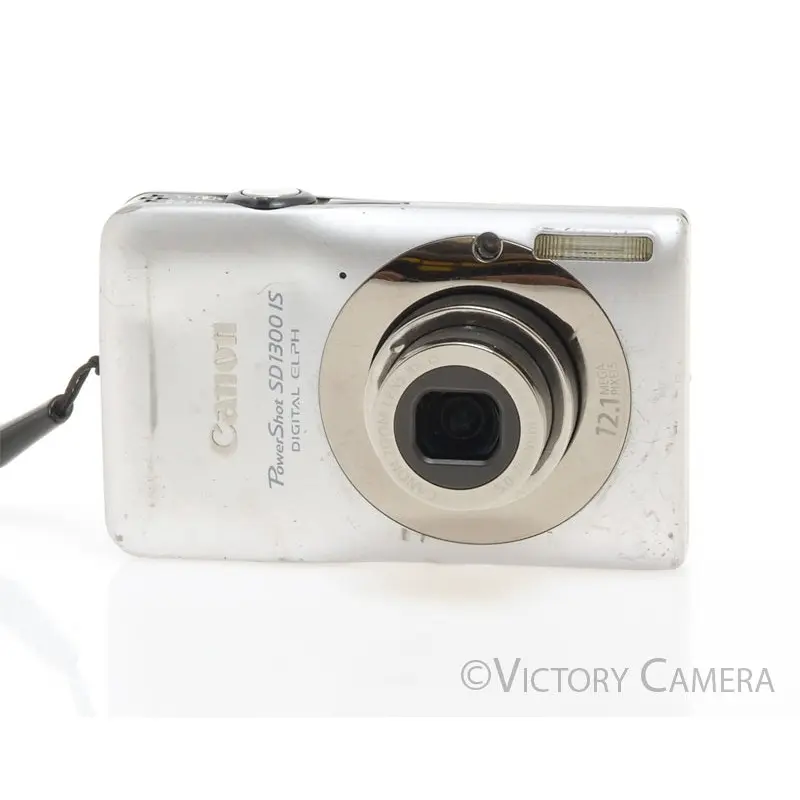 Canon PowerShot SD1300 IS Digital ELPH 12MP Compact Digital Camera  [GOOD]