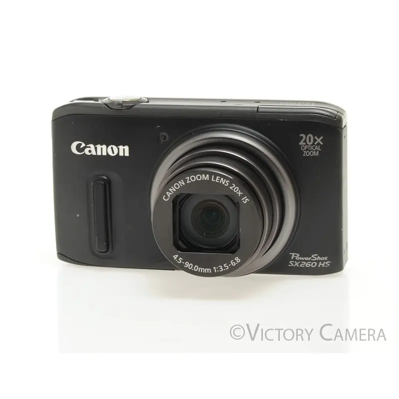 Canon PowerShot SX260 HS 12.1MP Digital Point & Shoot Camera [GOOD]