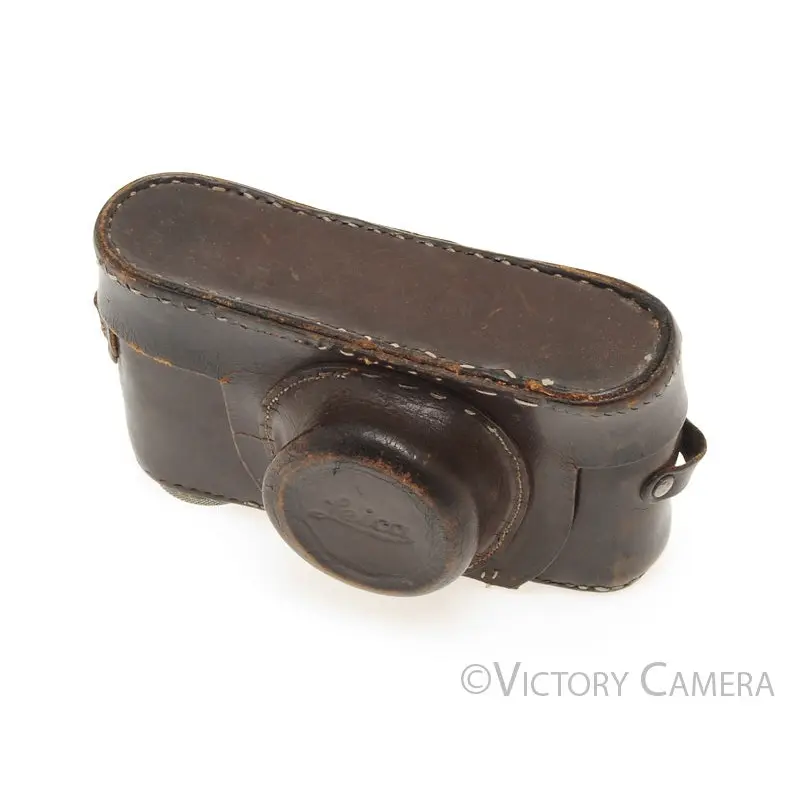 Leica Genuine Brown Leather Ever Ready Case for IIIA IIIB IIIC IIIF