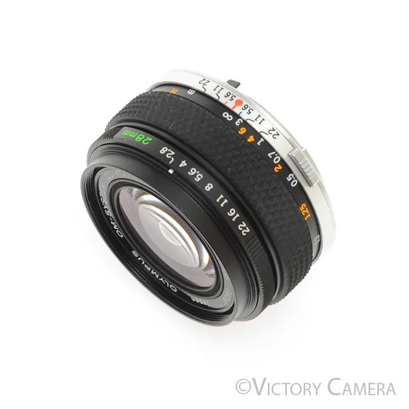 Olympus OM Zuiko Auto-W 28mm f2.8 Wide Angle Prime Lens [MINT-]