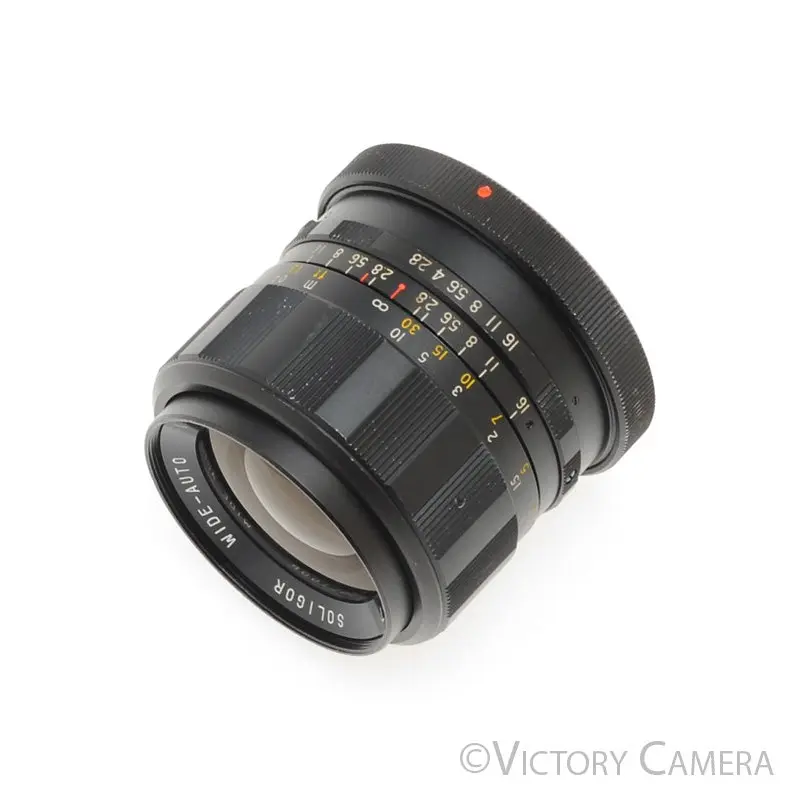 Soligor 35mm f2.8 Wide Angle Prime Lens for Canon FD [EXC]
