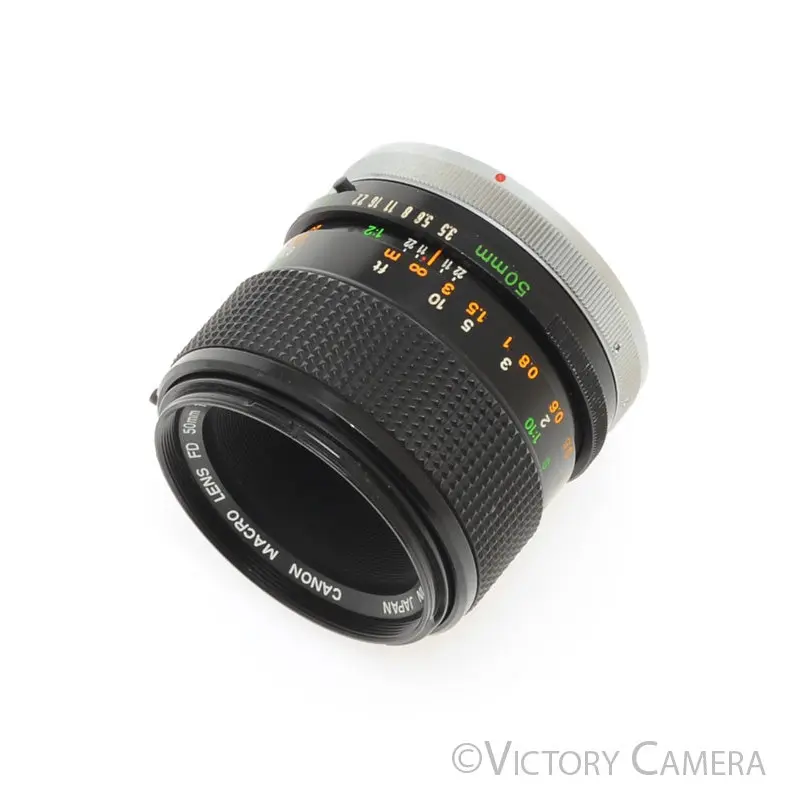 Canon FD 50mm F3.5 S.S.C. Macro Prime Lens [EXC+]