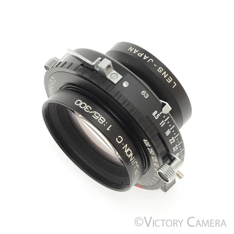 Fuji Fujinon C 300mm f8.5 Large Format Lens Copal Shutter [MINT-]