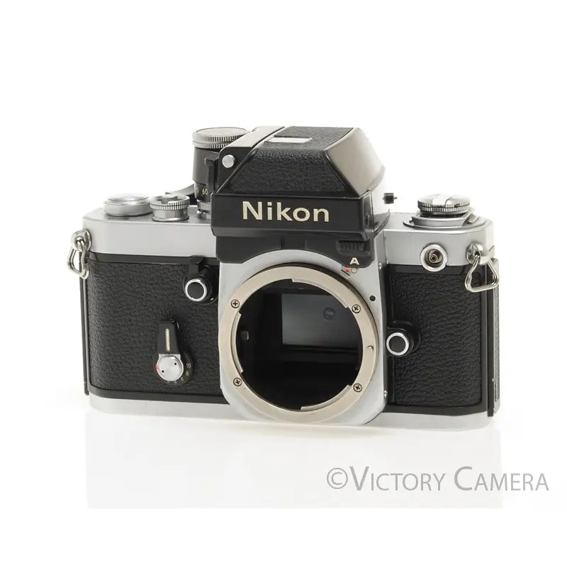 Nikon F2A F2 A Chrome 35mm SLR Film Camera Body -New Seals- [EXC+]