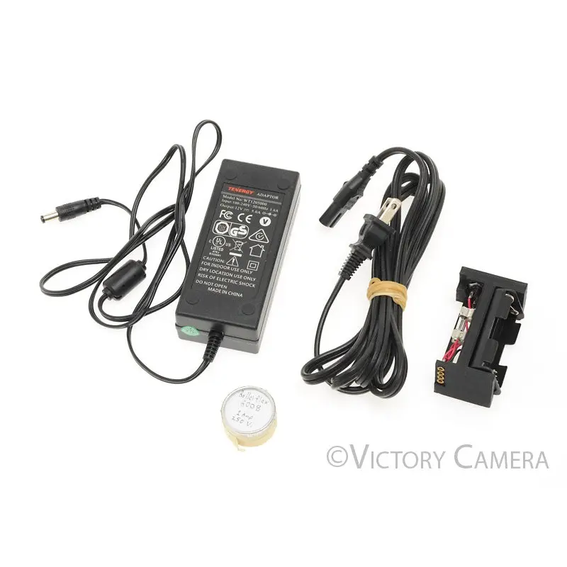 Rollei Rolleiflex SLX & 6006 Series AA Battery Adapter + Charger [EXC]