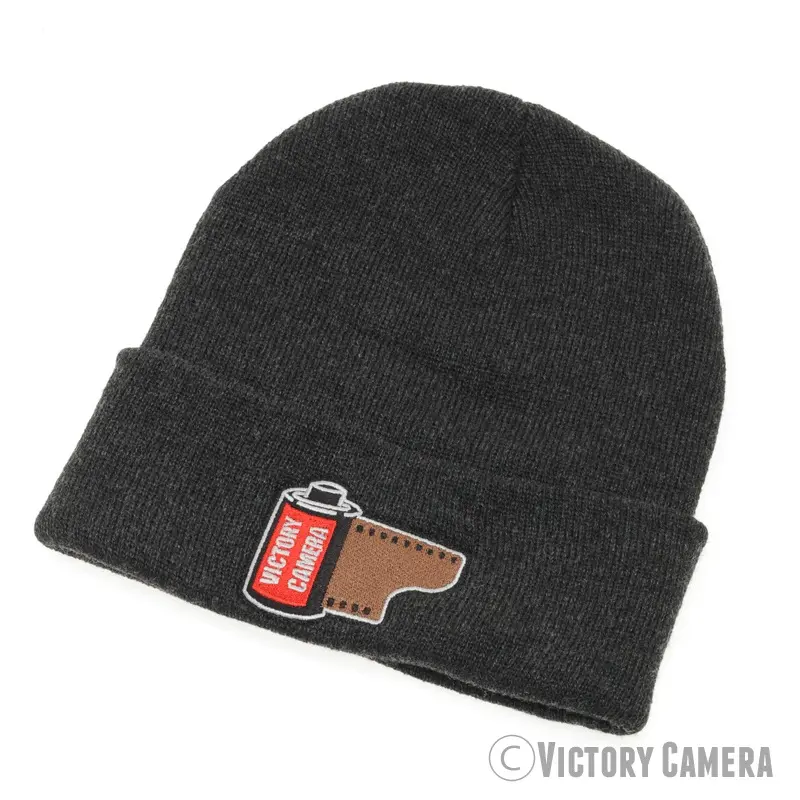 Victory Camera Beanie Hat - Red Logo