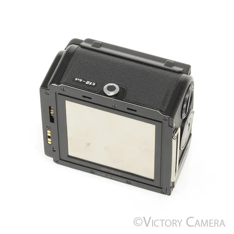 Hasselblad E12 (A12 Elec.) Black Film Back [EXC-]