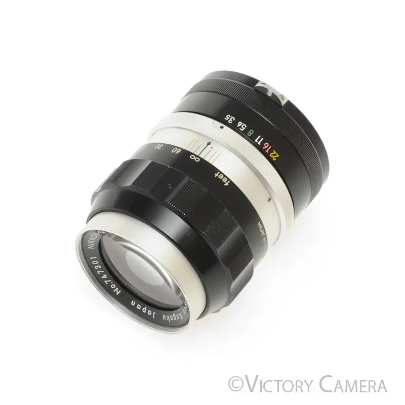 Nikor Nikkor-Q Auto 13.5cm 135mm f3.5 Non-AI Telephoto Lens [EXC-]